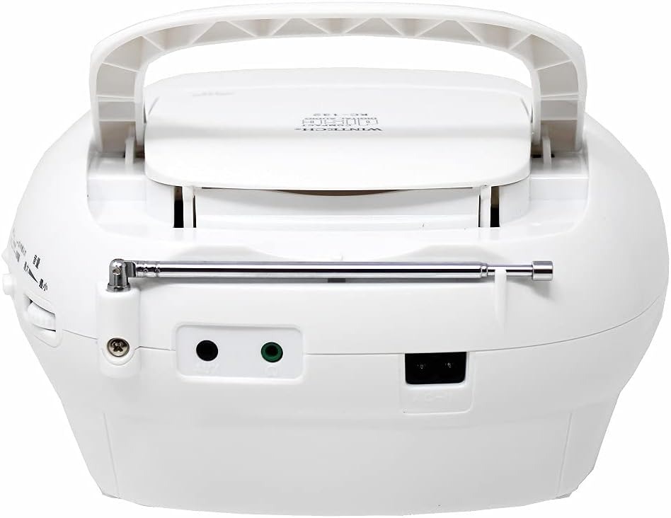 WINTECH CDラジオ KC-132W ホワイト