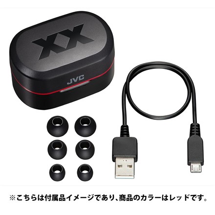 JVC ワイヤレスステレオヘッドセット HA-XC51T-R