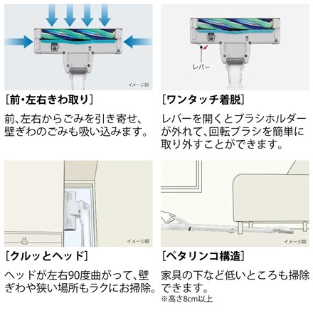 【掃除機】日立 CV-KP90M ベージュ（C） かるパック 紙パック式