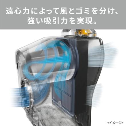 三菱電機 Be-K サイクロン式 キャニスター型 掃除機 メタルグレー 日本製 紙パック不要 クリーナー TC-ED2F-H