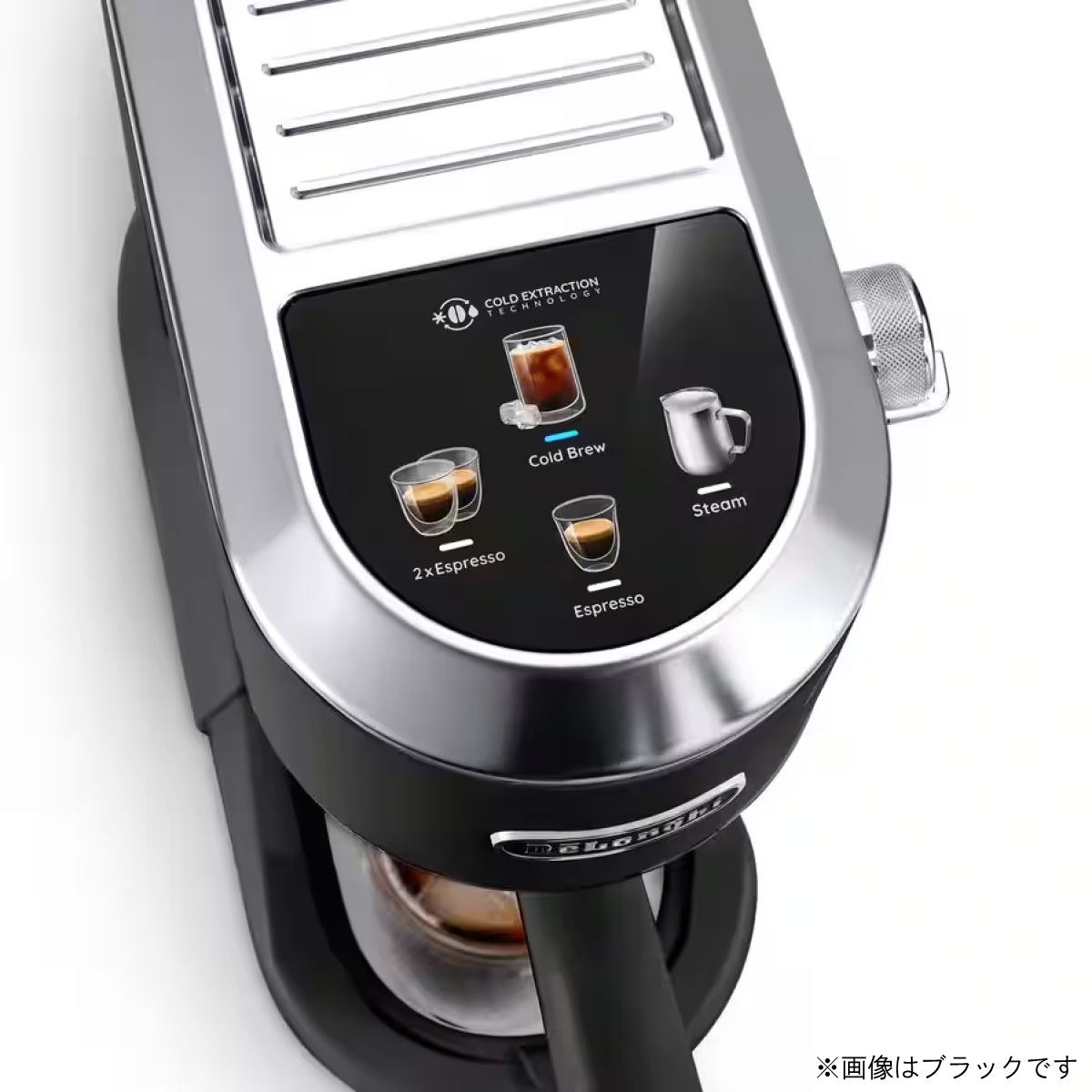 デロンギ エスプレッソ・カプチーノメーカー デディカ デュオ ホワイト EC890J-WI