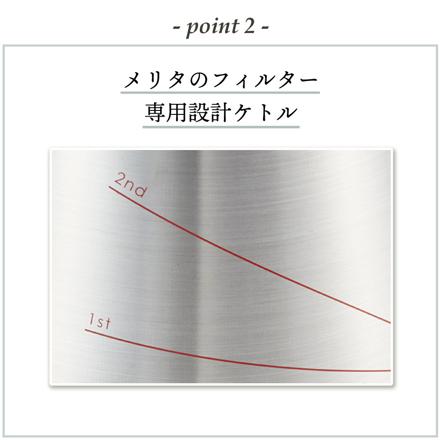 メリタ アロマケトル MMK20-1S ドリップケトル