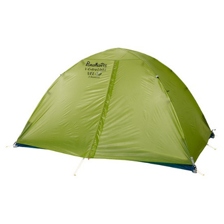 プロモンテ アルパインテント 軽量ダブルウォールテント VEL-10 3S ライトグリーン 1人用 3シーズン対応 グランドシート付き
