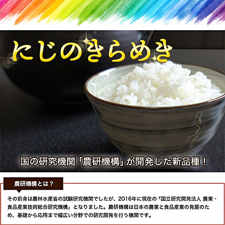 新米 白米 香川県産 にじのきらめき 6kg 2kg×3袋 令和7年産