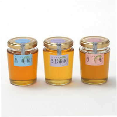 金沢里山産にこだわった、豊かで奥深い味わいのはちみつ・金澤里山はちみつ詰合せ　しずく工房・石川県