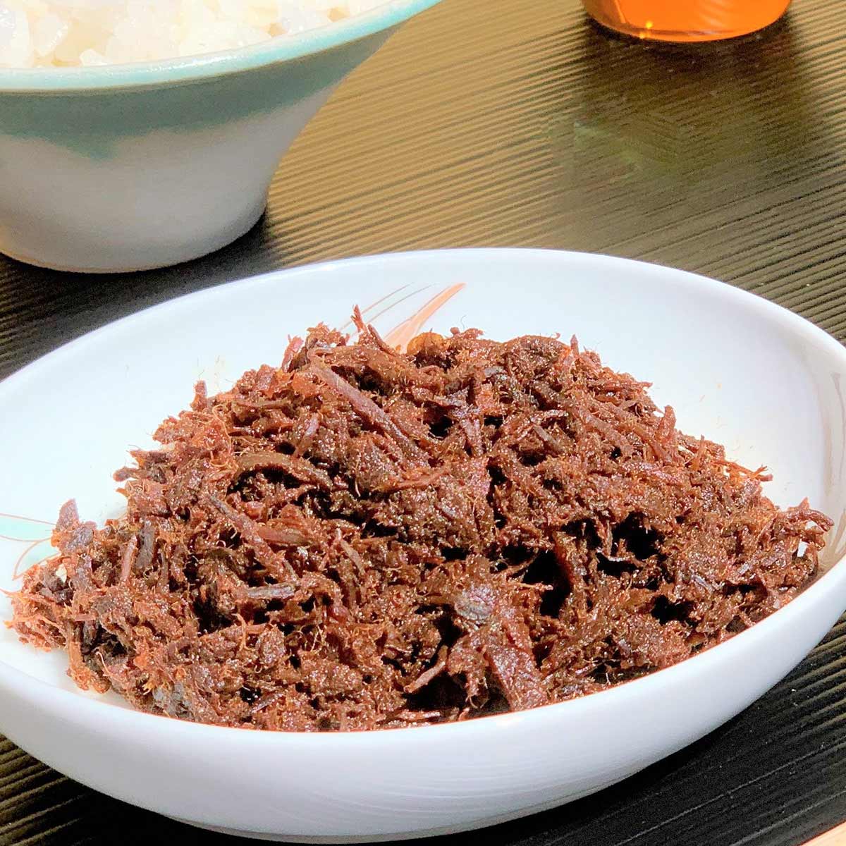 伊勢重の特製牛佃煮 S曲 〔80g〕 東京 国産 牛肉 佃煮 伊勢重