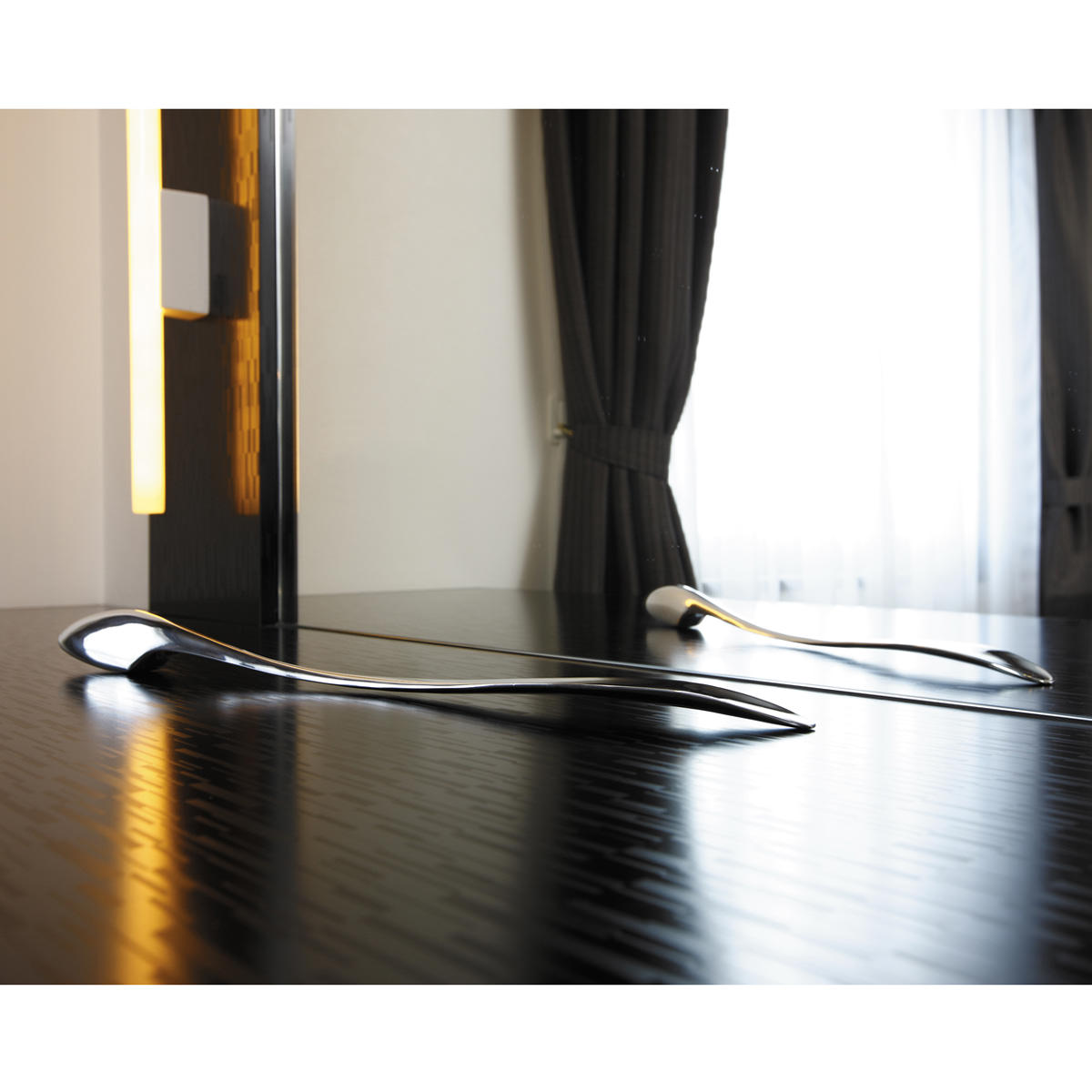 aquarium 靴べら シューホーン 〔240g(W47.5×D3.3×H3.8cm)〕 竹中銅器