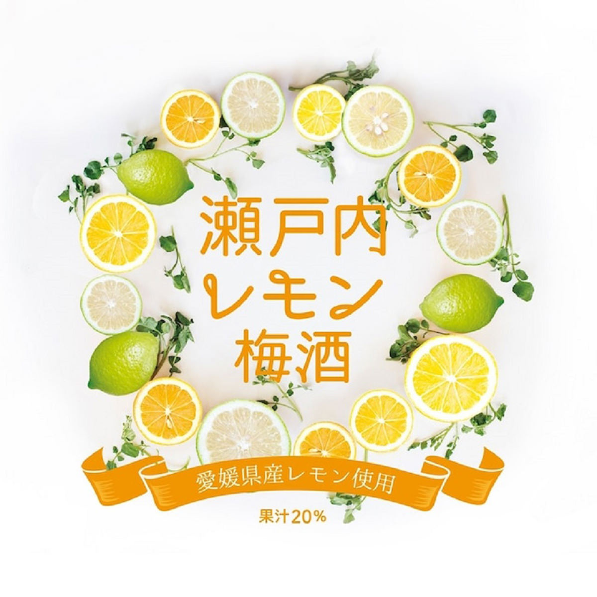 瀬戸内レモン梅酒 2本セット 〔720ml×2〕 リキュール 愛媛 名門サカイ