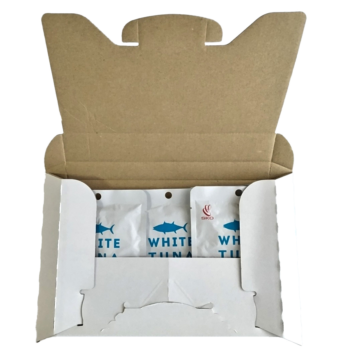 レトルトパウチ ホワイトツナフレーク 大豆油漬 〔40g×5パック〕 まぐろ油漬 ツナ フレーク