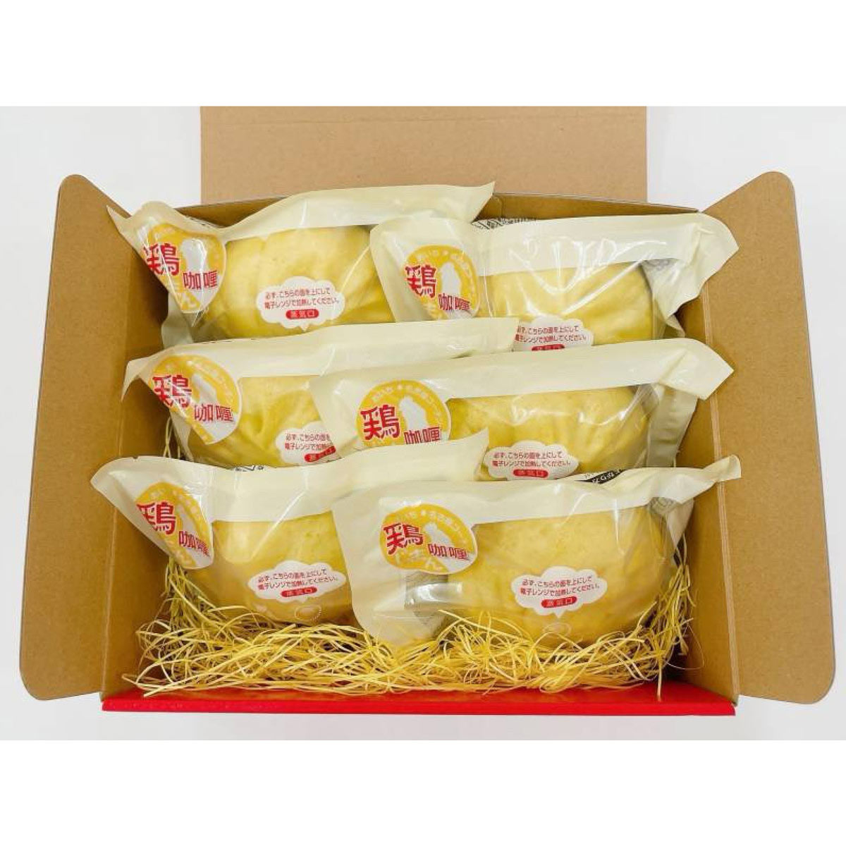 名古屋肉まん本舗 招福コーチンカレーまん 〔180g×6〕 惣菜 中華まん 冷凍