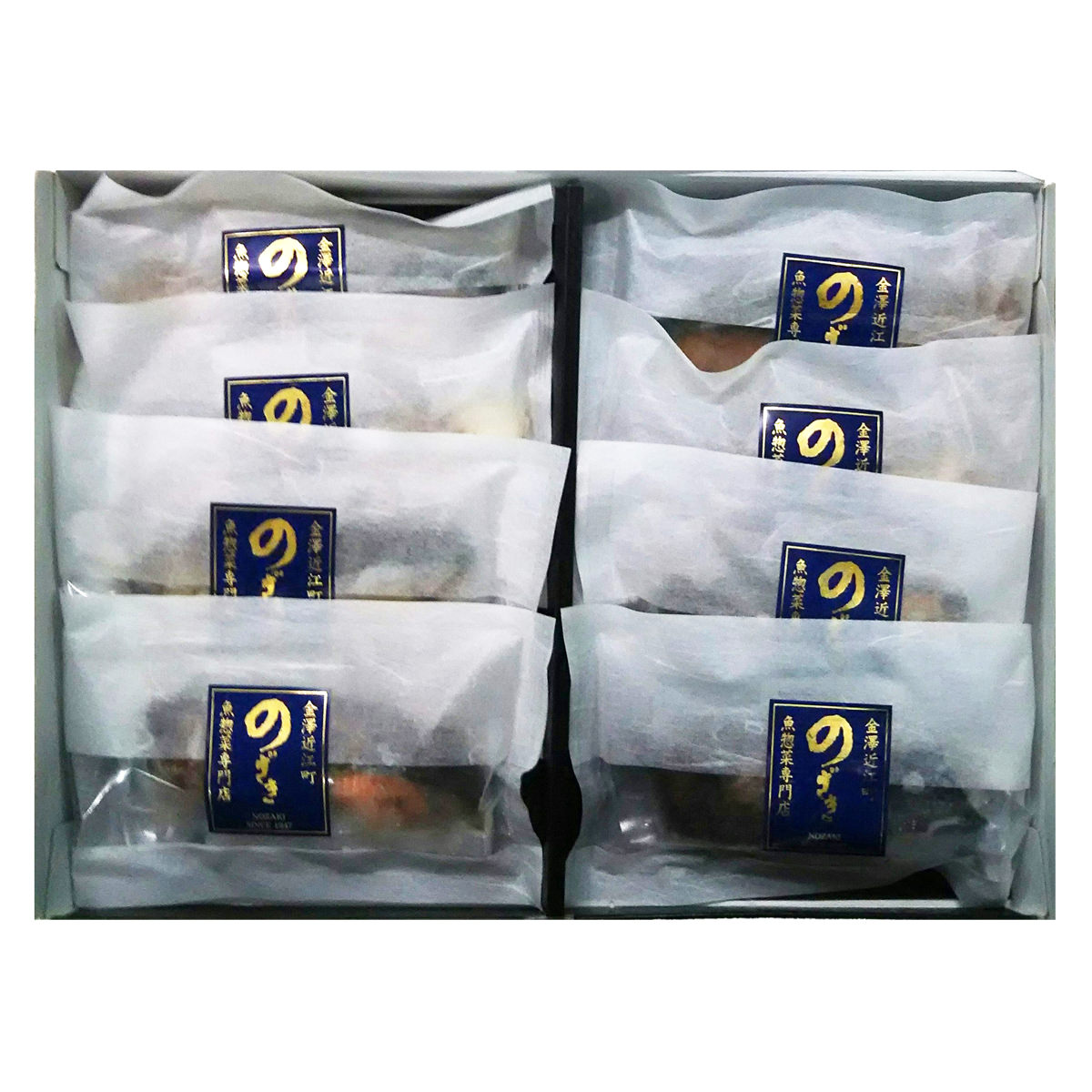 金沢 近江町 のざき 石川県産 天然ぶり 詰め合わせ 〔ぶり照焼×4、ぶり西京焼×2、ぶり酒粕焼×2 各(約)80g〕 海鮮惣菜 冷凍【沖縄県・離島 配送不可】