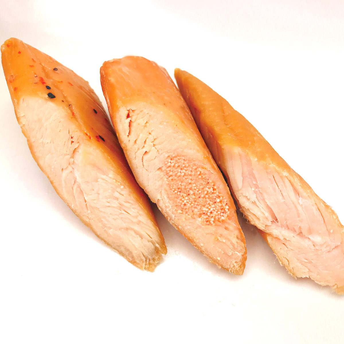 宮崎産 鶏ささみ 燻製 プレーン 黒胡椒 辛子明太子入 〔プレーン・黒胡椒・明太子入 各28g×3〕 くんせい おつまみ