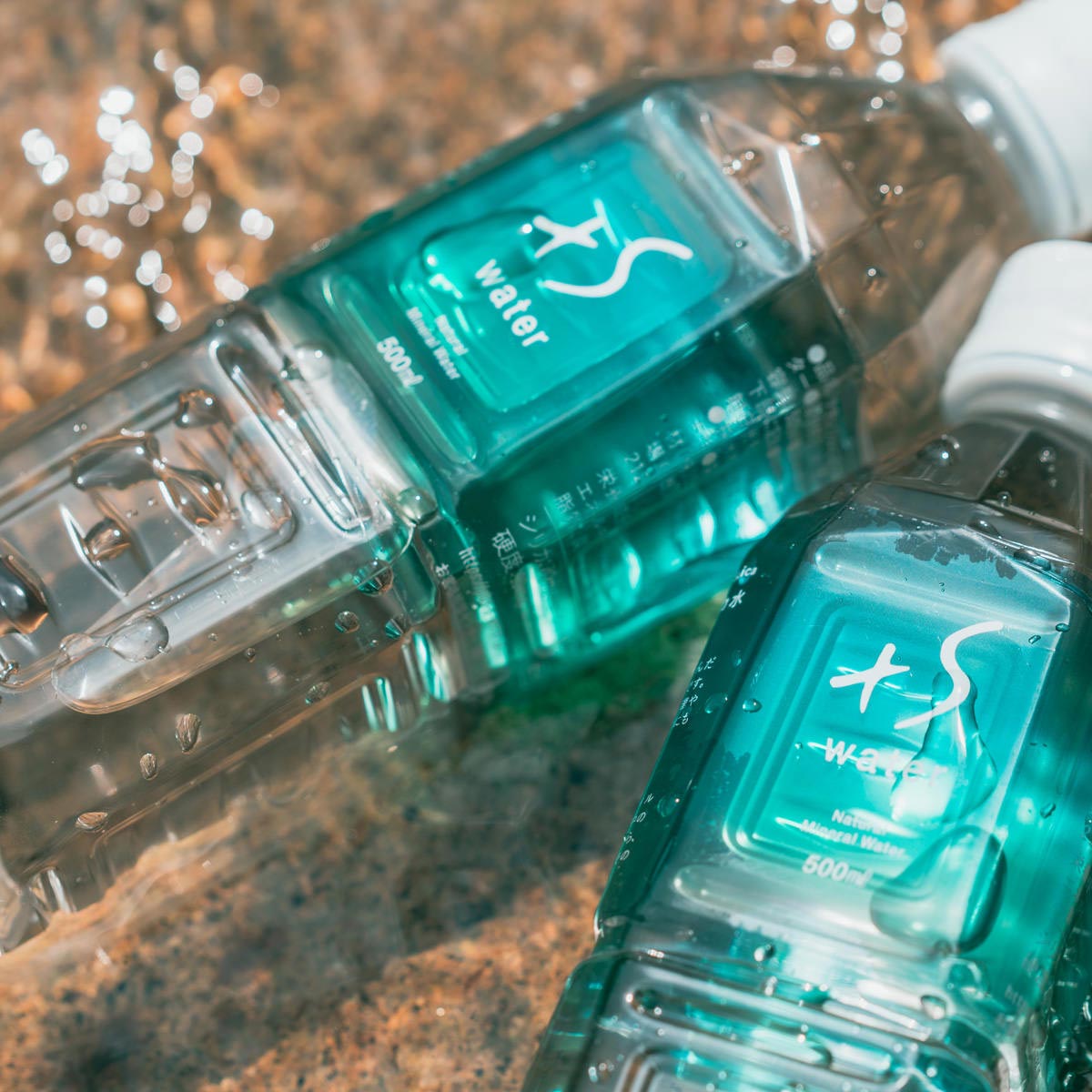 超軟水 シリカ水 +S water 〔500ml×24本〕 ミネラルウォーター【北海道・沖縄県・離島 配送不可】