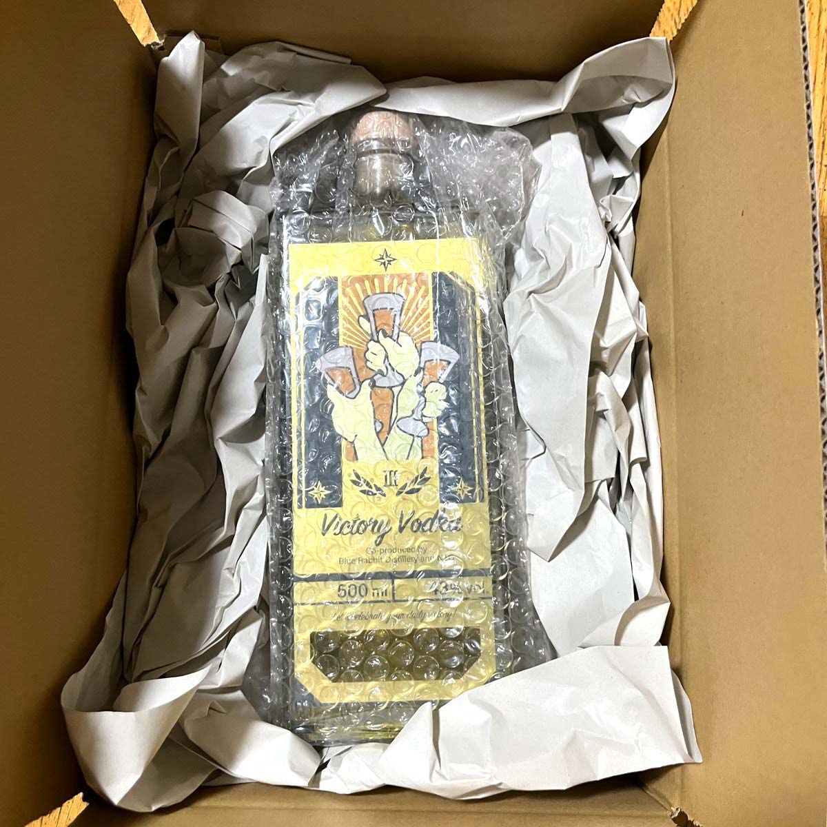 のとジン ヴィクトリー・ウォッカ〔500ml〕フレーバードウォッカ