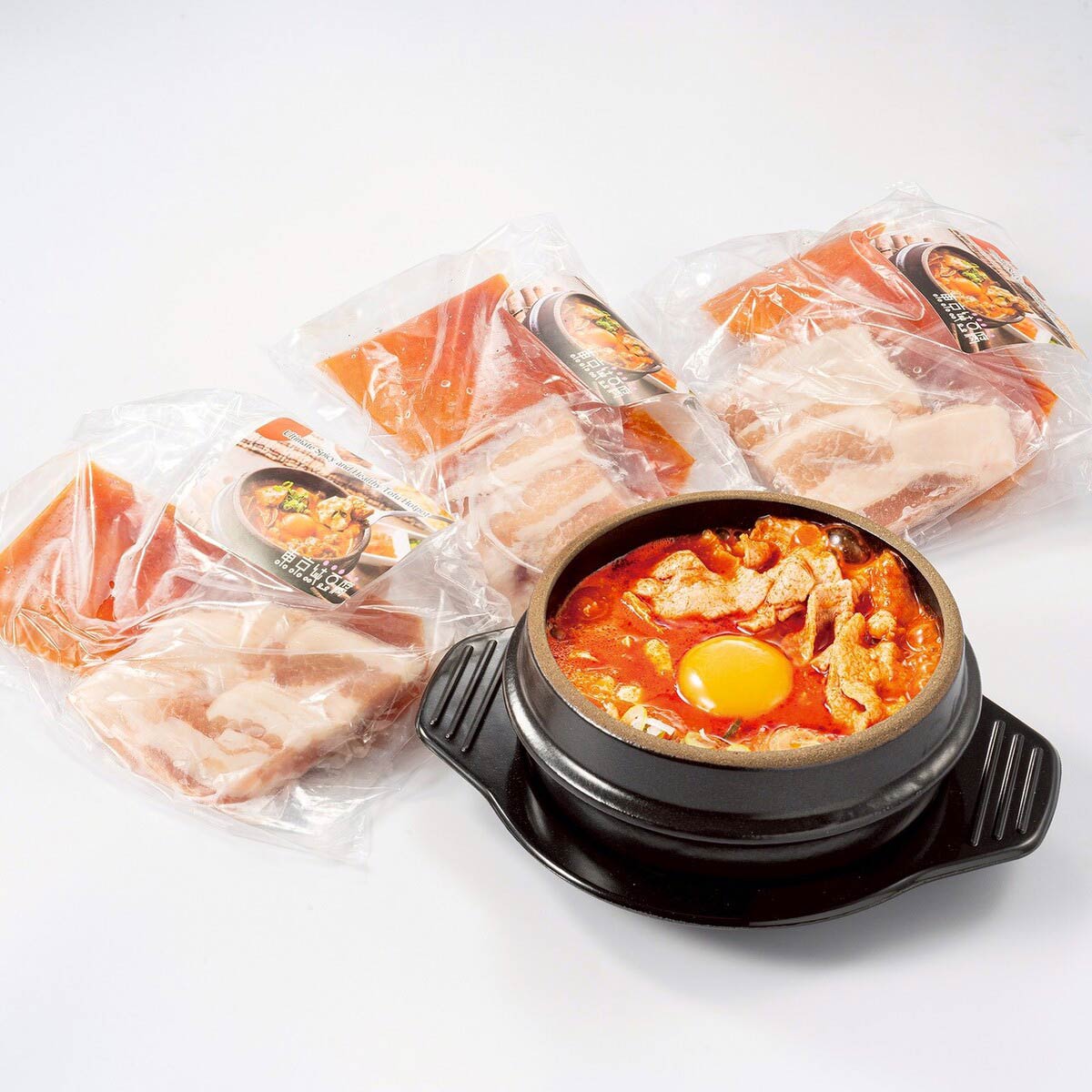 東京純豆腐 豚スンドゥブ 〔(スープ、豚肉)×5〕スンドゥブ 具材