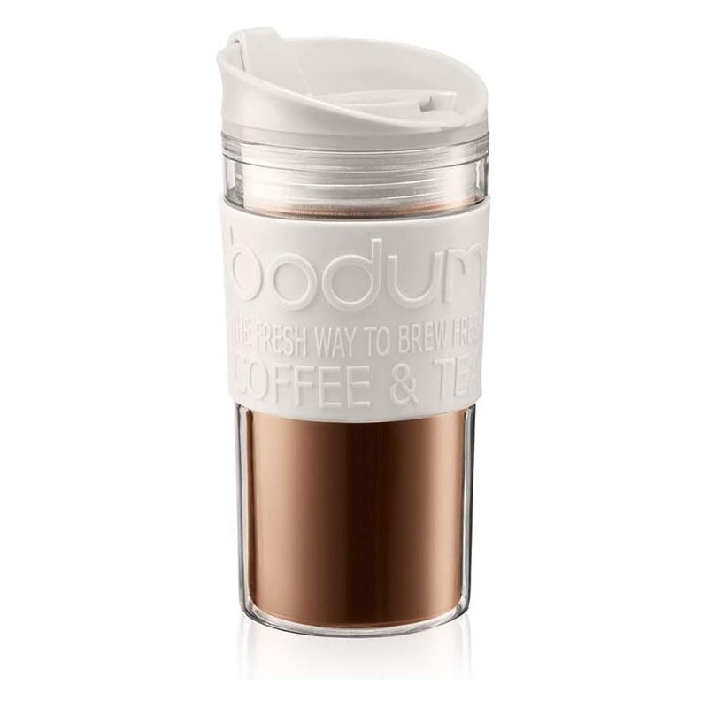 bodum ボダム 携帯用フレンチプレスコーヒーメーカー マグ用リッド付き プラスチック 350ml ブラック K11102-01