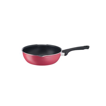 T-fal ティファール クランベリーレッド マルチパン 22cm B55975 ガス火