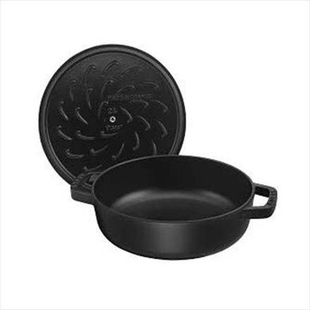 staub ストウブ ブレイザー ソテーパン 24cm ブラック 40511-473 両手