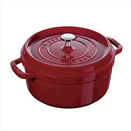 staub ストウブ ピコ・ココット ラウンド 10cm ブラック 40500-101 小さい 両手 鋳物 ホーロー 鍋