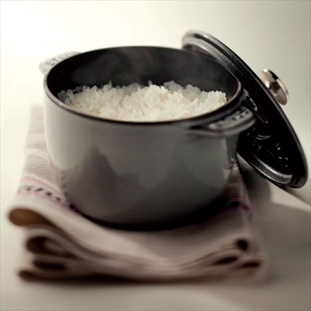 staub ストウブ ラ・ココット de GOHAN 16cm M ブラック 40509-655-0 ご飯鍋 炊飯 2合 鋳物 ホーロー鍋 炊飯器 IH対応