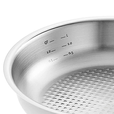 Fissler フィスラー オリジナル プロフィ コレクション フライパン ガス火 IH対応 28cm シルバー 084-378-28-100