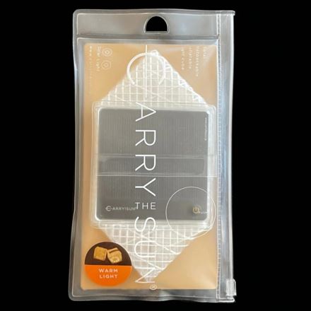 CARRY THE SUN キャリー ザ サン ウォームライト 防災 停電 アウトドア スモール オレンジ CTSW-ORS