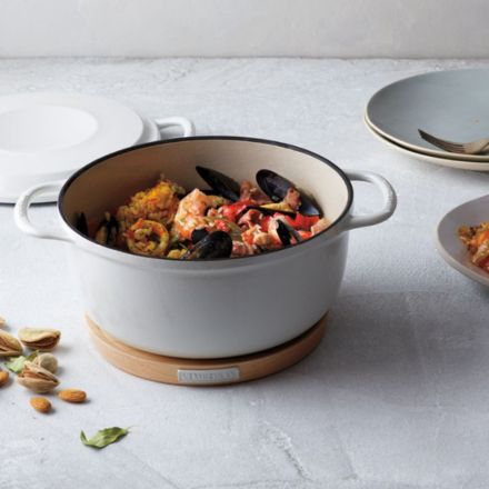 Vermicular バーミキュラ マグネットトリベット 18cm用 ホワイトハードメープル×マットリネンベージュ MT18MP-BG