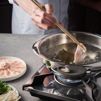 MEYER マイヤー NEWPAN 24cm ガラス蓋付き PM-NP24T