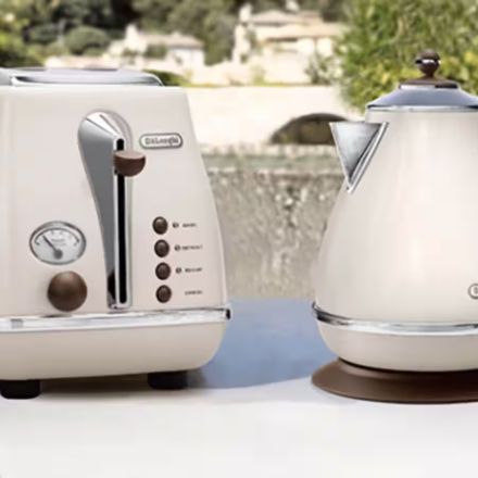 De'Longhi デロンギ アイコナ・ヴィンテージ コレクション 電気ケトル 1L ドルチェベージュ KBOV1200J-BG