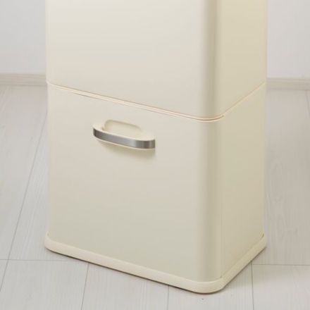 EKO イーケーオー ヴィンテージ センサービン 分別32L+18L バニラ EK9336P32+18-VN