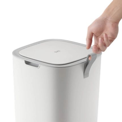 EKO イーケーオー モランディ プラスチックセンサービン 30L ホワイト EK6288-30L-WH