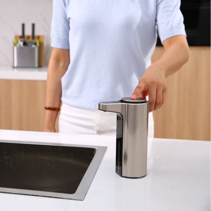 EKO イーケーオー アロマ センサーソープディスペンサー 液体タイプ シルバー EK6088L-MT