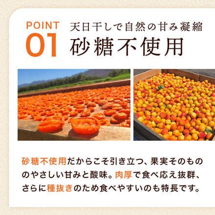 ドライアプリコット 400g 砂糖不使用 種抜き 肉厚