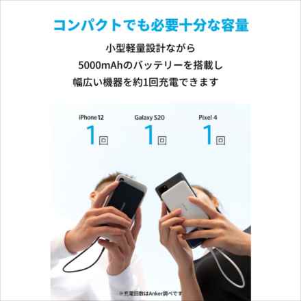 アンカー ANKER PowerCore III 5000 ブラック A1217N11