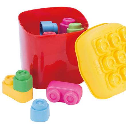 Clementoni ベビークレミー やわらかブロック 基本セットボックス