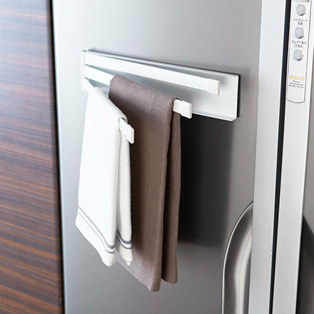 tower タワー マグネット布巾ハンガー ホワイト 2456