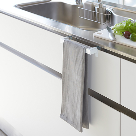 tower タワー キッチンタオルハンガーバー ホワイト 2853