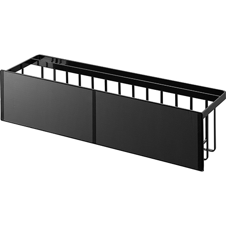 tower タワー マグネットバスルームバスケット ワイド ブラック 3770