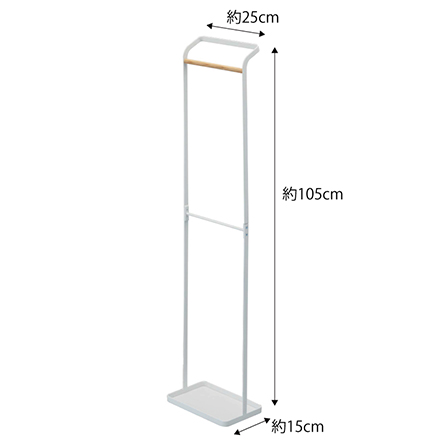 tower タワー 引っ掛けアンブレラスタンド ホワイト 3862