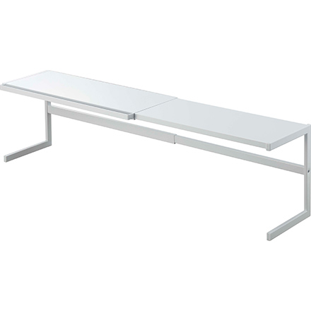 tower タワー 伸縮キッチンサポートラック ホワイト 4480