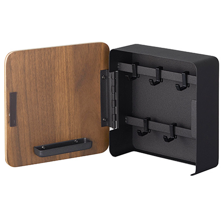 RIN リン マグネットキーフック2段 ブラウン 4801