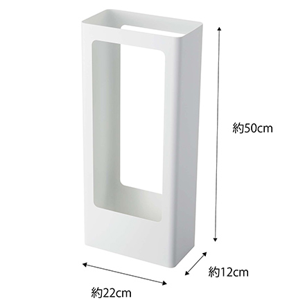 tower タワー スリムかさたて ホワイト 4928