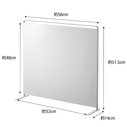 tower タワー キッチン自立式スチールパネル 縦型 ホワイト 5124