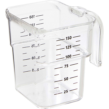 tower タワー 密閉袋ごとペットフードストッカー 3ｋｇ　計量カップ付 ホワイト 5613