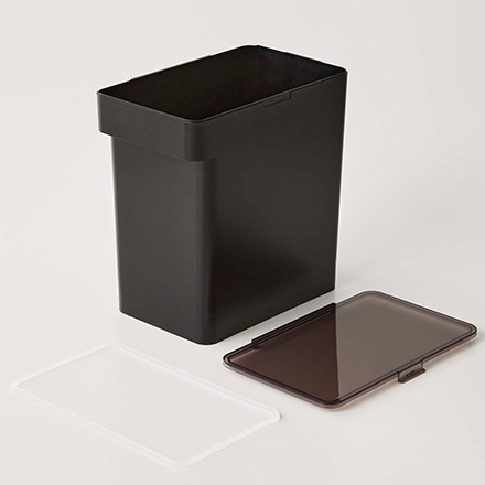 tower タワー 密閉ペットフードストッカー 6.5kg 計量カップ付 ブラック 5616