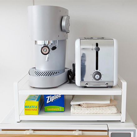 tower タワー レンジ上ラック ホワイト 7938