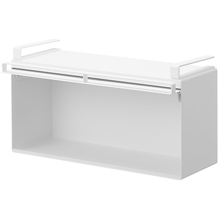 tower タワー 戸棚下ブレッドケース ホワイト 10256