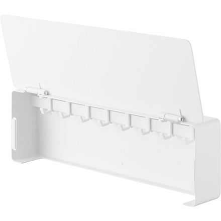 tower タワー 壁付けキーフック ロング ホワイト 10344