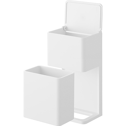 tower タワー フィルムフック マウスピース&洗浄タブレット収納ラック ホワイト 10725