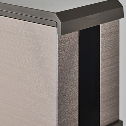 スリム米びつ（12kgタイプ） シャンパンゴールド RCY-12CG